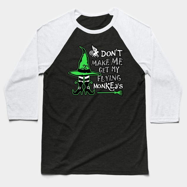 My Flying Monkeys! Baseball T-Shirt by KsuAnn